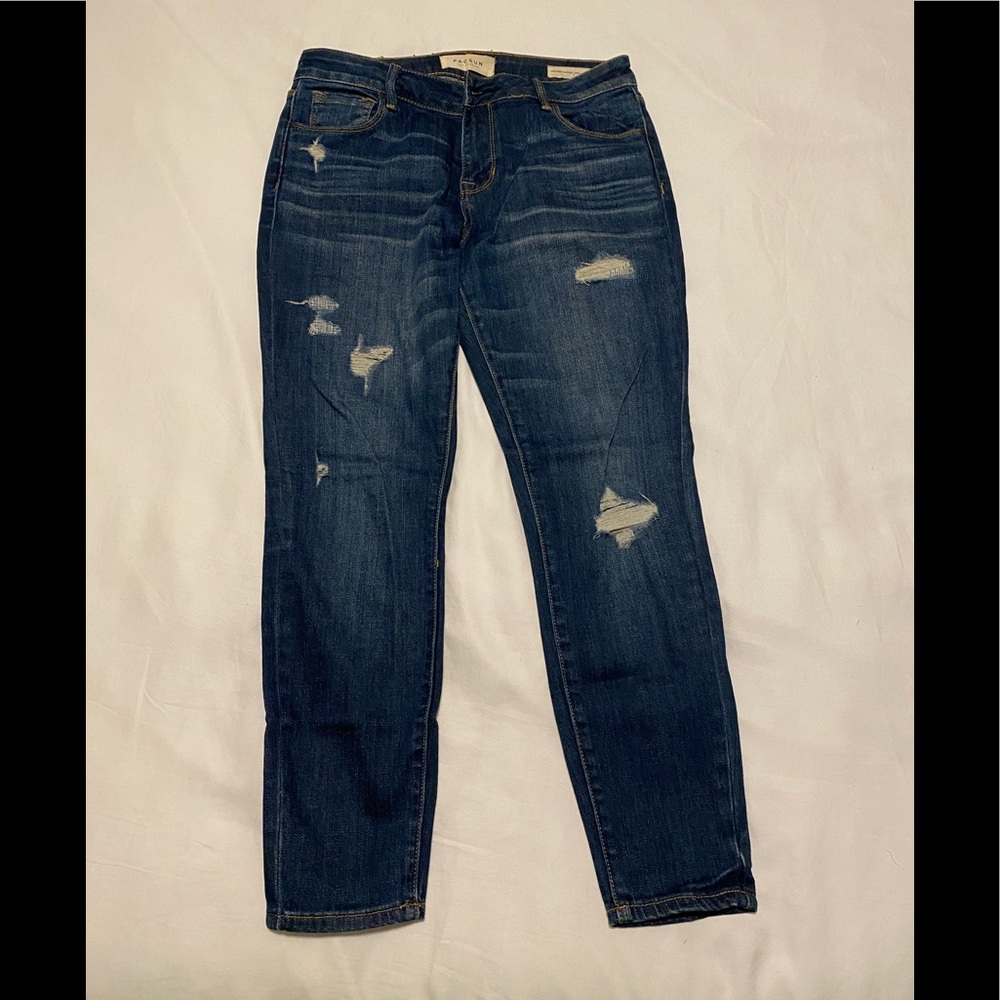 Pac Sun Low-Rise Skinniest Ankle Jeans